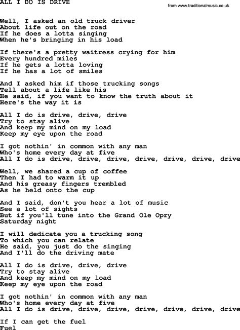 drive by song lyrics download.